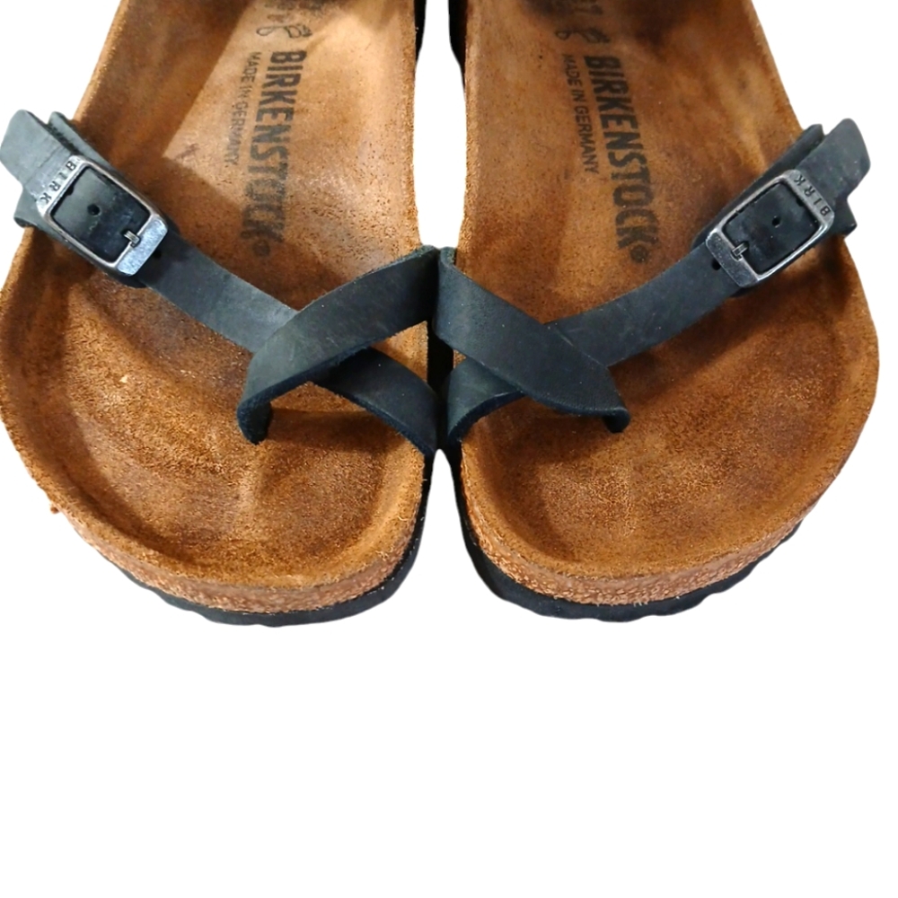 Birkenstock Sandal Taormina in Black Women's size 6-6.5 - Picture 3 of 11